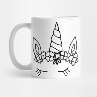 Unicorn eyes Mug